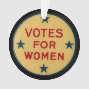 Historic Suffrage Pin  Collectable Ornament