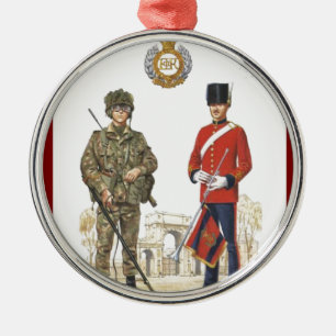 Historic Uniforms, Corps of Royal Engineers Metal Tree Decoration