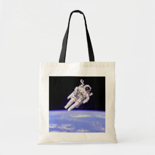 Historic Untethered Space Walk Tote Bag