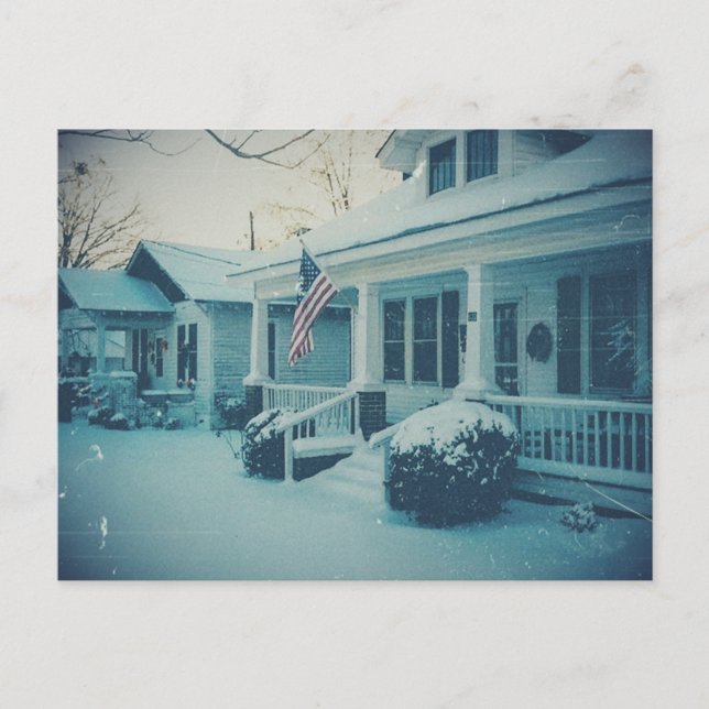 Historic Winter Wonderland Postcard (Front)