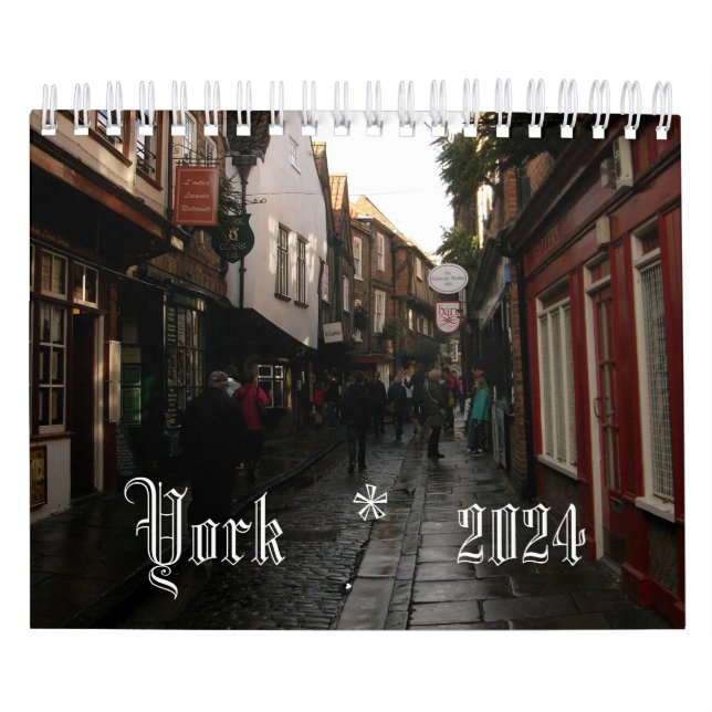 Historic York 2024 calendar (Cover)