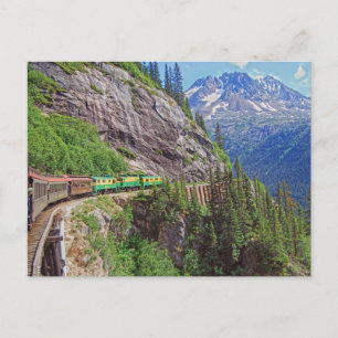 Historic Yukon Train, Canada Postcard