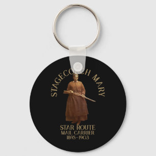 Historical Black Women African American Feminist Key Ring