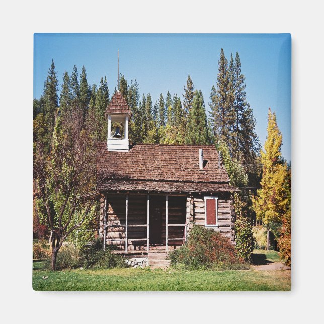 Historical Blanchard Schoolhouse..... Magnet (Front)