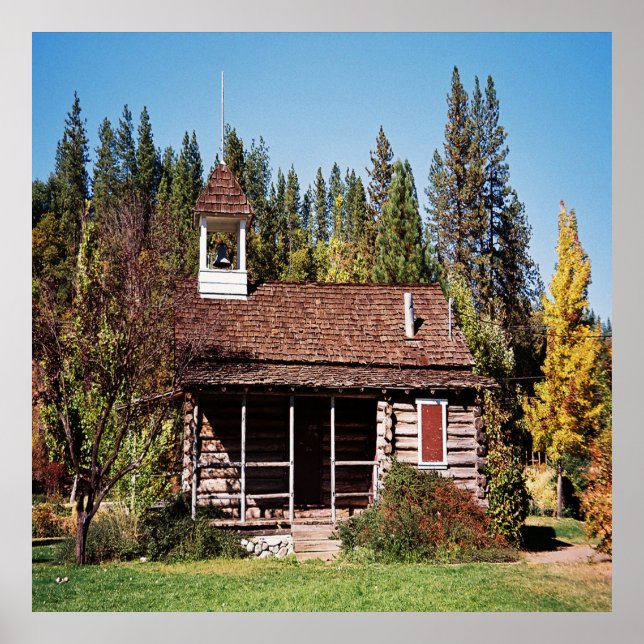 Historical Blanchard Schoolhouse..... Poster (Front)
