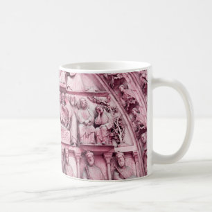 Historical, Christian sculptures Notre Dame Paris Coffee Mug