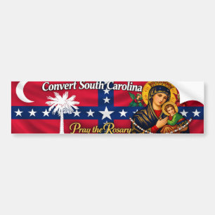 Historical Convert South Carolina Bumper Sticker