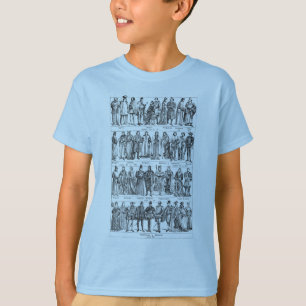 Historical Costumes Kid's Shirt