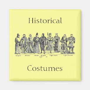 Historical Costumes Magnet