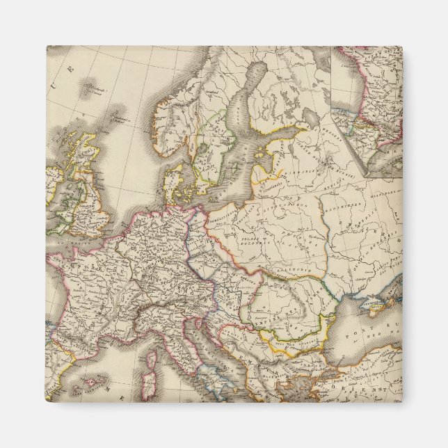 Historical Europe Magnet (Front)