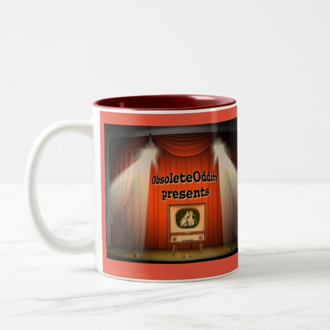 Historical Features Premiere Two-Tone Coffee Mug (Left)