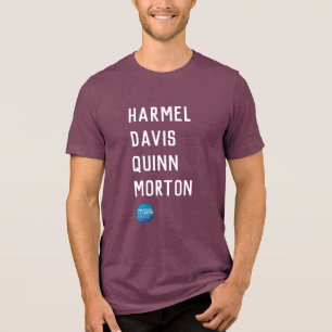 Historical Fiction Authors T-Shirt Tri-Blend Shirt