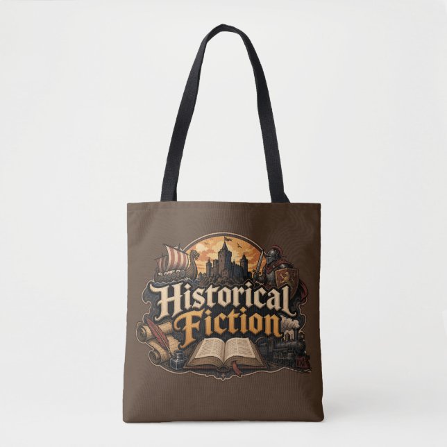 Historical Fiction Lover Tote Bag (Front)