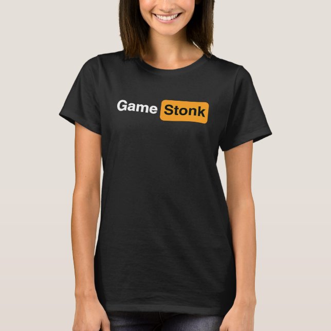 Historical Game Stonk Wallstreetbets T-Shirt (Front)