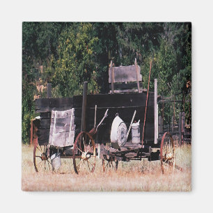 Historical Gold Rush wagon...... Magnet