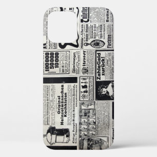 Historical Kiev: 1917 Newspaper Illustration iPhone 12 Case