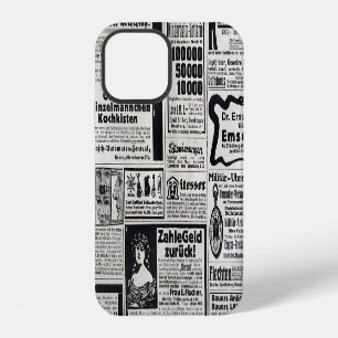 Historical Kiev: 1917 Newspaper Illustration iPhone 12 Case