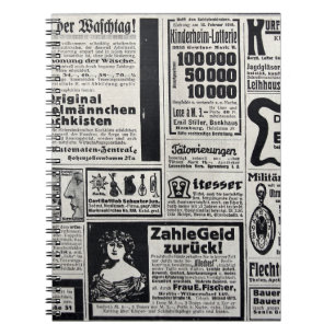 Historical Kiev: 1917 Newspaper Illustration Notebook