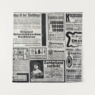 Historical Kiev: 1917 Newspaper Illustration Tapestry