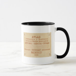 Historical Map Title Page Mug