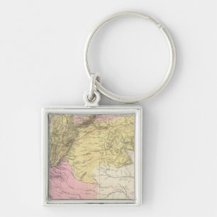 Historical Military Maps of Venezuela Key Ring