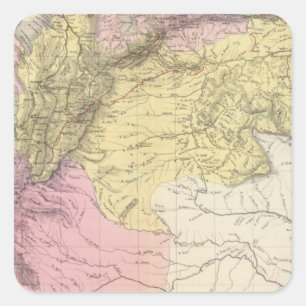 Historical Military Maps of Venezuela Square Sticker