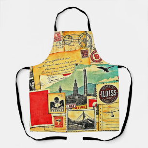 Historical Postal Journey Apron