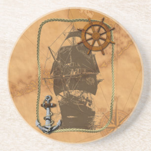 Historical Sailing Ship Coaster