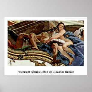 Historical Scenes Detail By Giovanni Tiepolo Poster