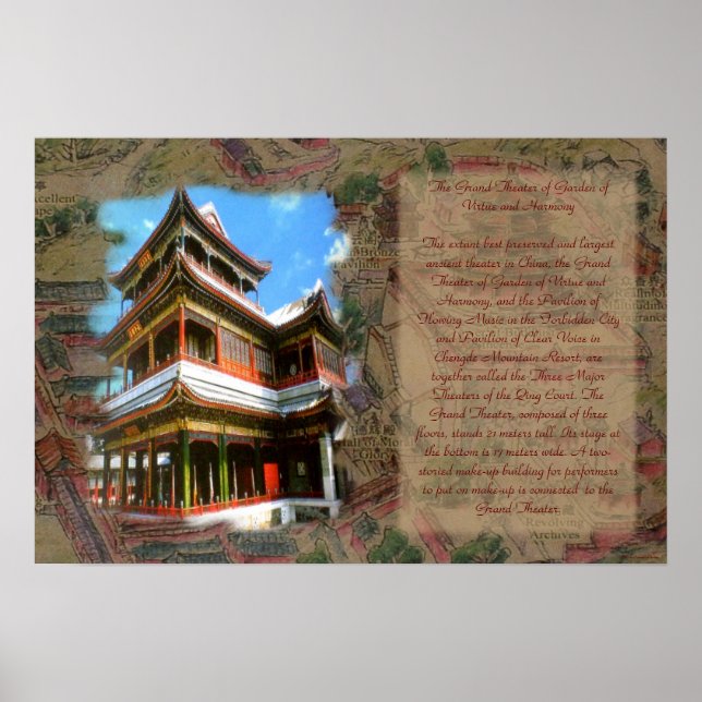 Historical Summer Palace Print (Front)