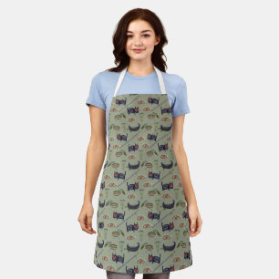 Historical Symbols Abstract Pattern Apron