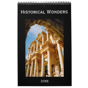 historical wonders calendar