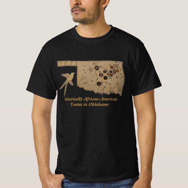 Historically African-American Towns in Oklahoma T-Shirt (Front)