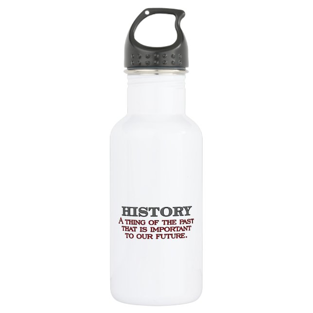 History 532 Ml Water Bottle (Front)