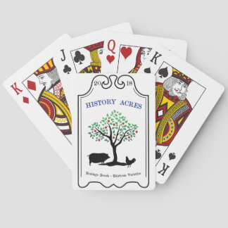 History Acres Playing Card