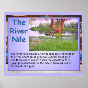 History, Ancient Egypt River Nile Poster