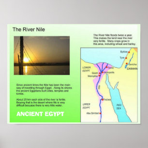 History, Ancient Egypt, River Nile Poster
