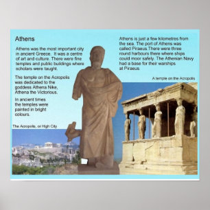 History, ancient Greece, Athens Poster