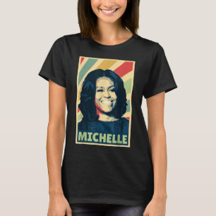History And Politics Store Michelle Obama Vintage T-Shirt
