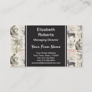 History and Science - Quest for Knowledge Business Card