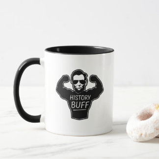 History buff funny coffee mug