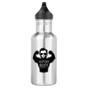 History Buff Lincoln Water Bottle