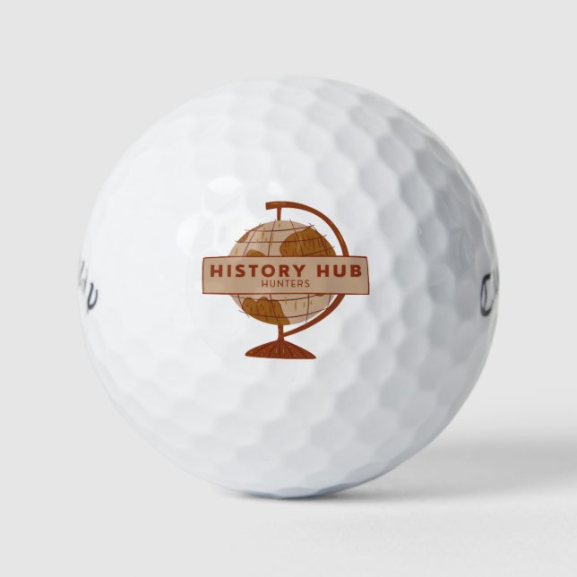 History Hub Hunters Golf Balls (Front)