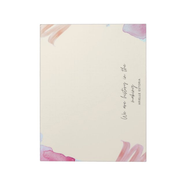 History in the making Notepad (Rotated)