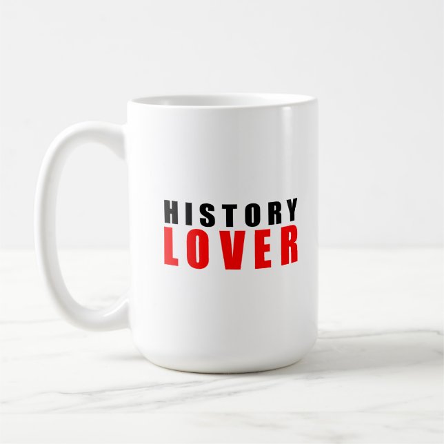 History lover coffee mug (Left)