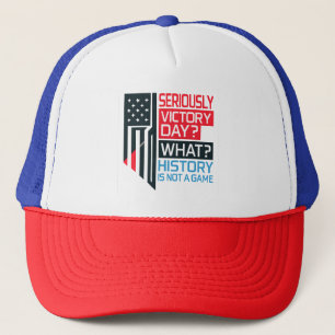 History Matters – Bold Political Statement Art Trucker Hat