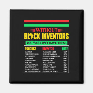 History Of Forgotten Black Inventors Black History Magnet