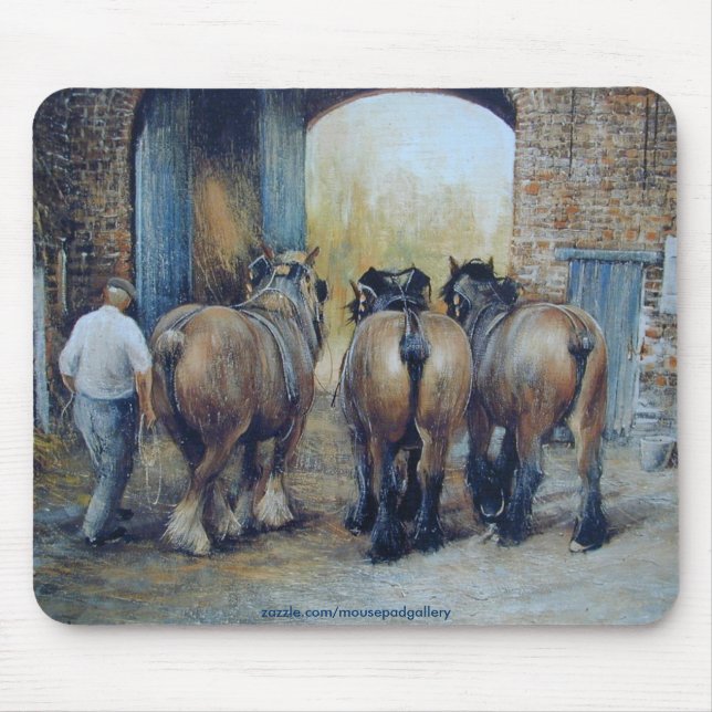HISTORY of the HORSE Collection Mouse Pad (Front)