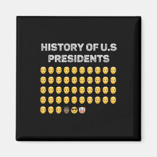 History Of Usa Presidents American Patriotic Count Magnet