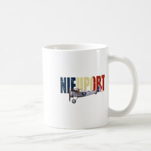 History Of War Nieuport French Fighter Aircraft Coffee Mug